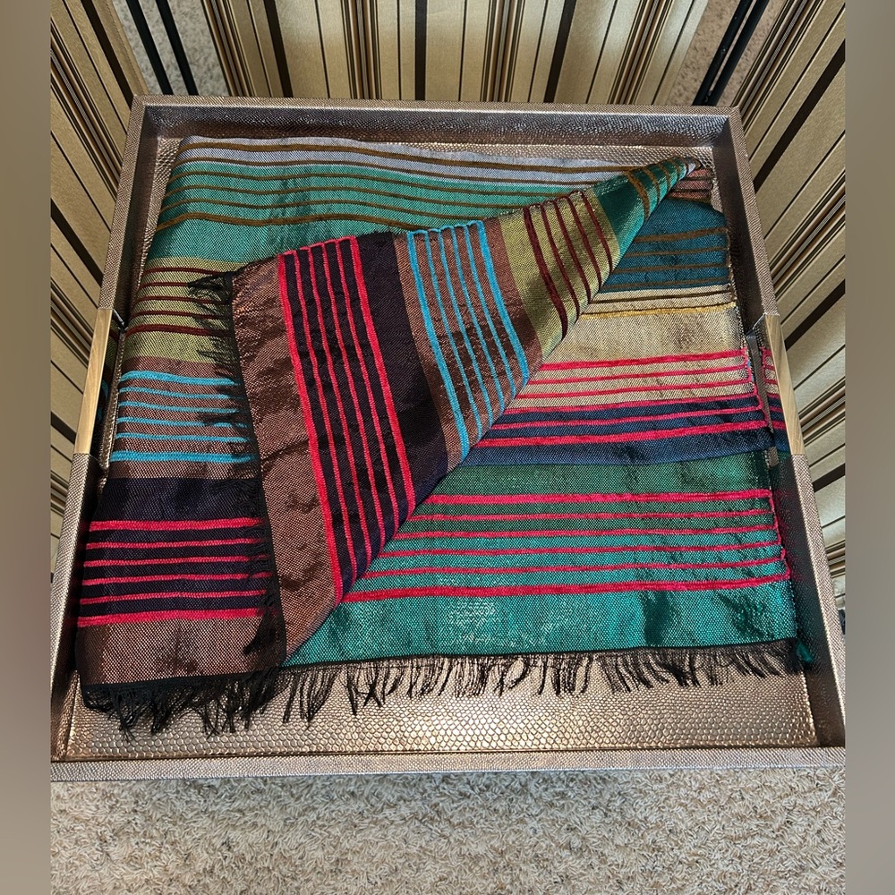 Moroccan Sabra silk scarf